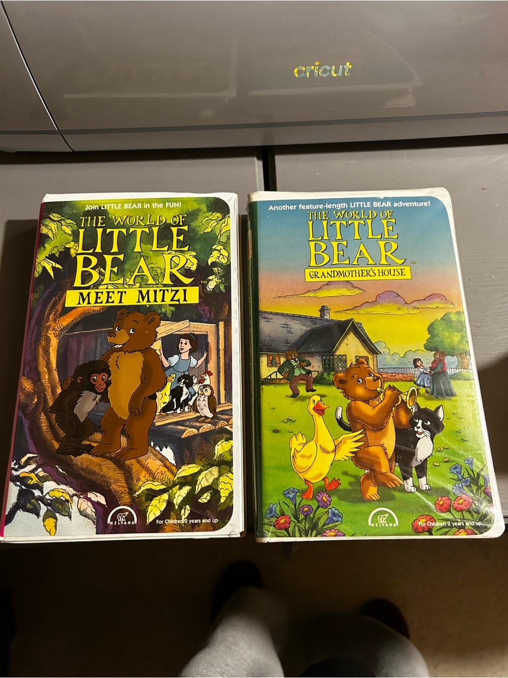 VHS little bear - meet Mitzi - grandmothers house